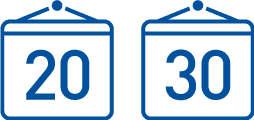 20日　30日