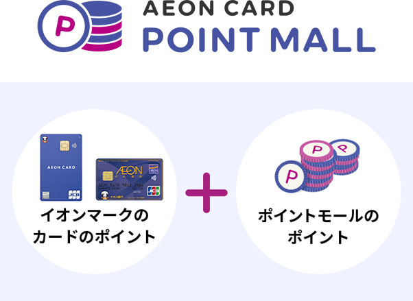 AEON CARD POINT MALL イオンマークのカードのポイント ポイントモールのポイント