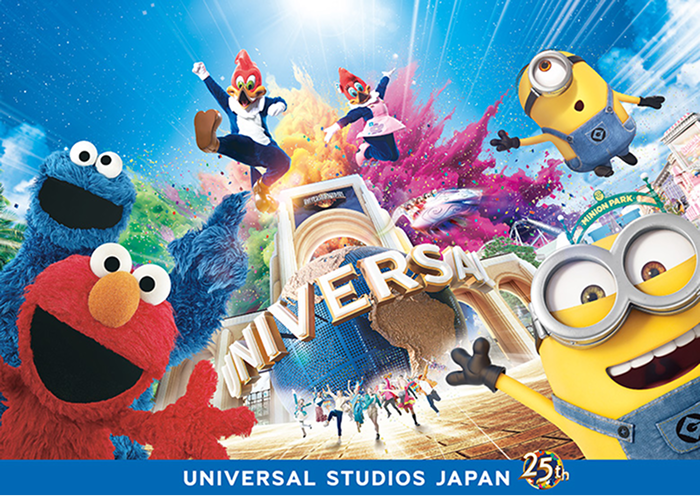 UNIVERSAL STUDIOS JAPAN 25th