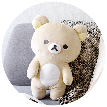 いっしょにごゆるりクッション