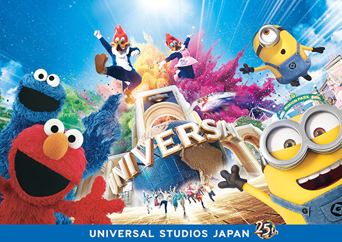 UNIVERSAL STUDIOS JAPAN 25th