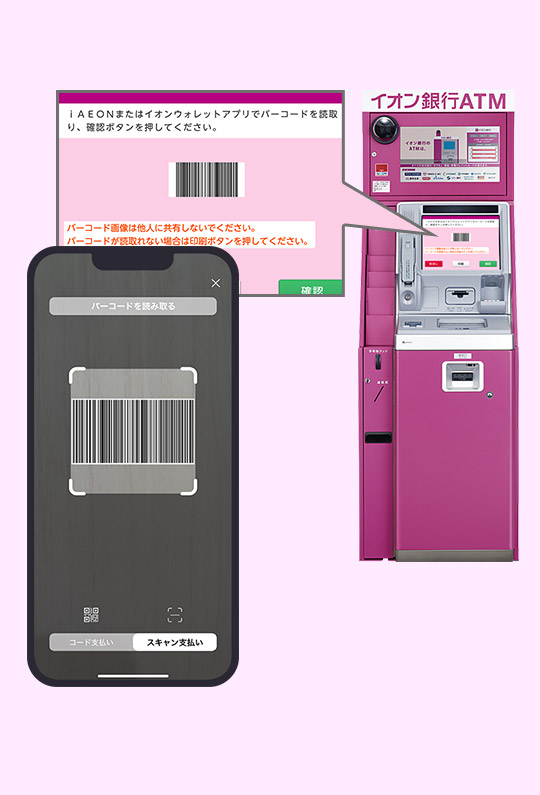 イオン銀行ATM