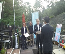 寄付金贈呈式を行いました。