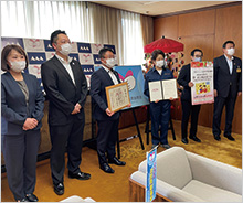 「山形さくらんぼWAON」寄付活用事例