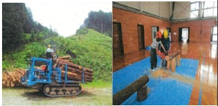 森林、河川等の自然環境保全に活用されました。