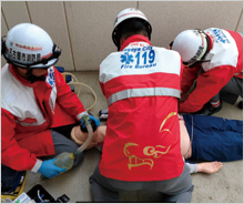 「防災・減災都市なごやWAON」寄付活用事例