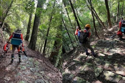 「熊野古道伊勢路WAON」寄付活用事例202509①