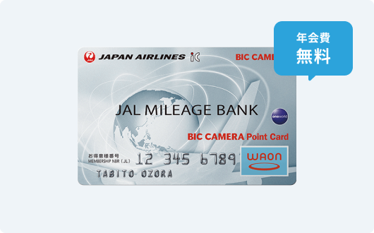 BIC CAMERA JMB WAONカード