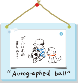 Autographed ball