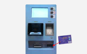 クレジットカード挿入口