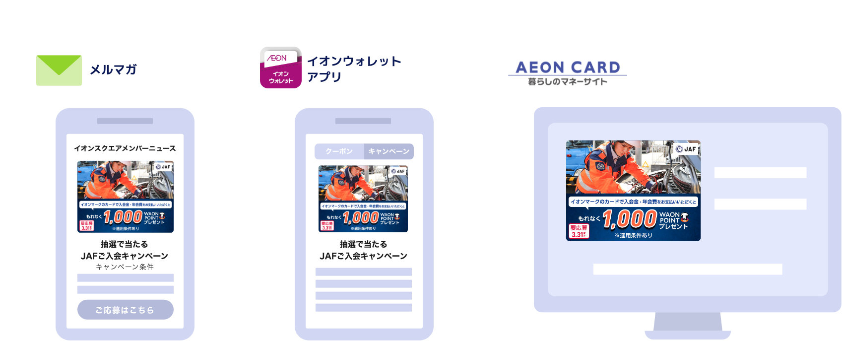 キャンペーン施策