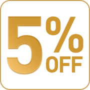 5%OFF