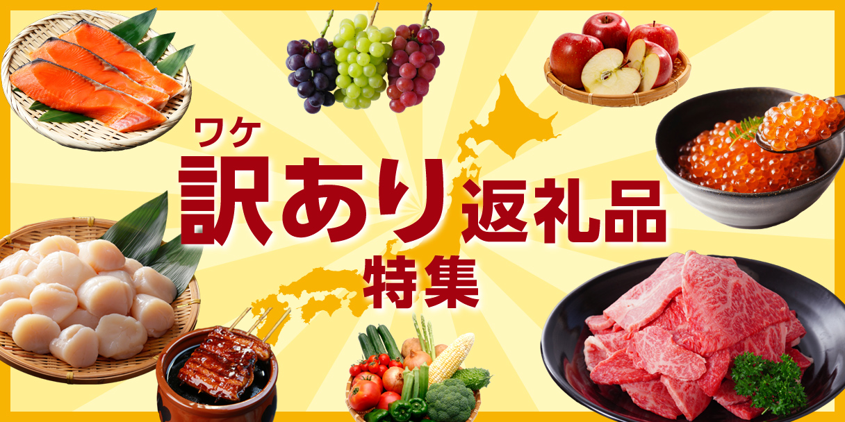 訳あり返礼品特集