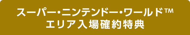 スーパー・ニンテンドー・ワールドエリア&trade;入場確約特典