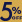 5%OFF