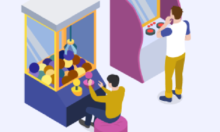 ゲームやガチャで楽しみながらポイントがたまる