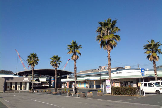 道の駅　みなとオアシスうわじま　きさいや広場