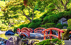 陽光美術館・日本庭園「慧洲園」