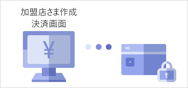 加盟店さま作成決済画面