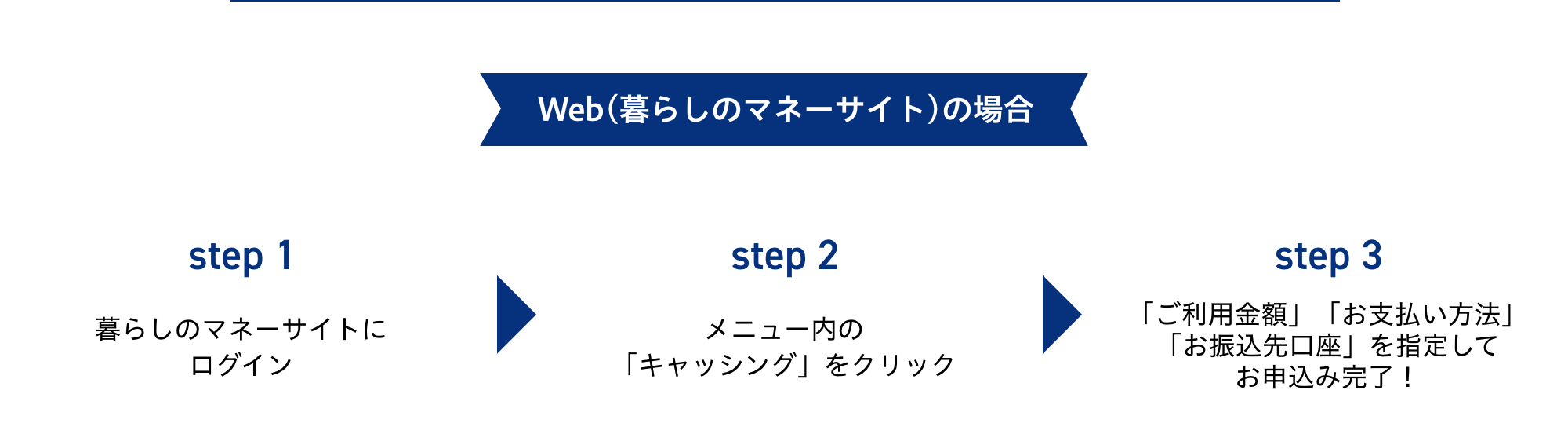 Web(暮らしのマネーサイト)の場合